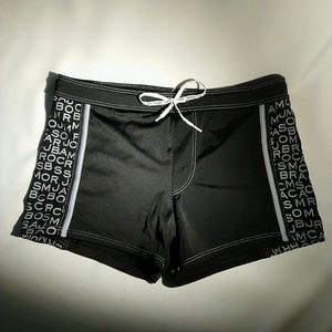 Marc Jacobs Mens Squarecut Swimtrunks Size L (30")